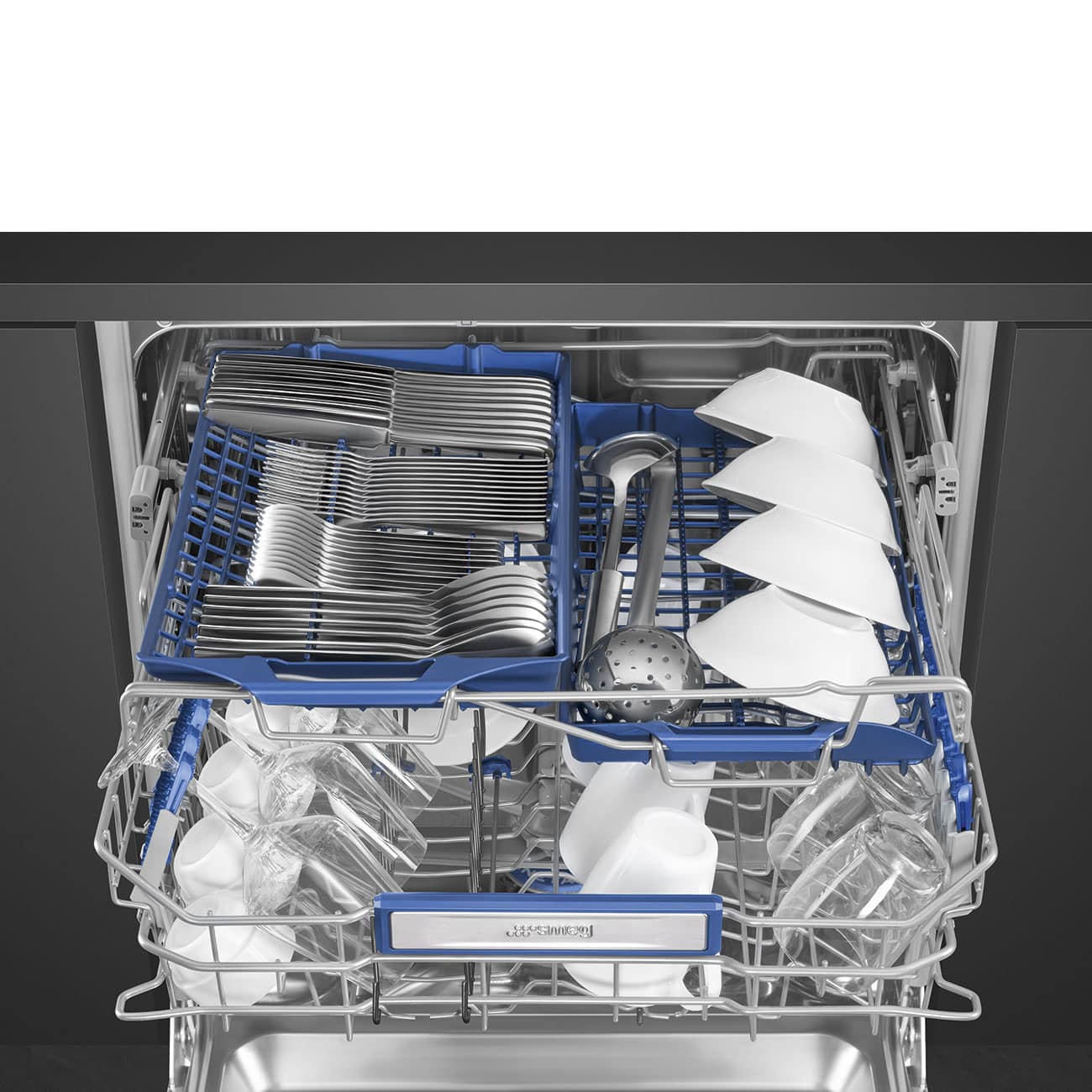 SMEG Integrerbar opvaskemaskine ST323PT - Billede 7